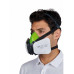 Stand alone prefilter with activated carbon for respirator BLS 4100 - pair