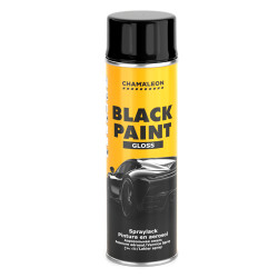 Acrylic paint black glossy - Chameleon ; spray 500 ml
