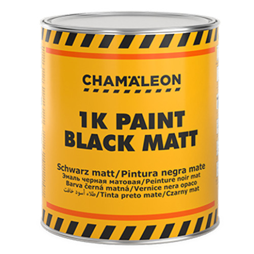 Crni akrilni lak MAT 1K, Chameleon 001 - 1 L