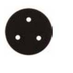 Interface  D 75 mm with 3 holes